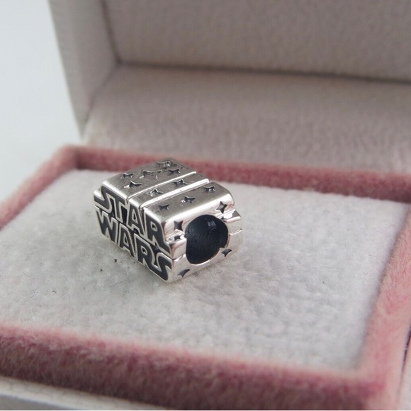 Pandora Star Wars Logo Charm S925 Ale Sterling Silver (D7) - Picture 3 of 4